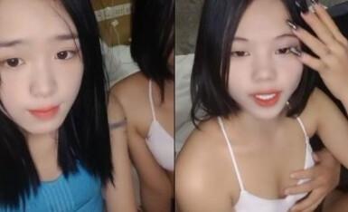 18岁表妹梦涵 ：啊啊啊不要不要，高潮了，你喷水了，我操到她喷水了，床都湿了，啊啊啊用力用力好舒服射进来，又内射。对话超级有意思